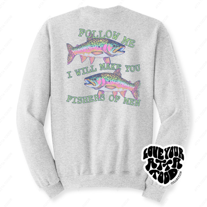 Matthew 4:19 Fishers of Men Christian Sweatshirt | ATTA TOOD®