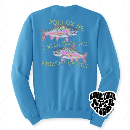 Matthew 4:19 Fishers of Men Christian Sweatshirt | ATTA TOOD®
