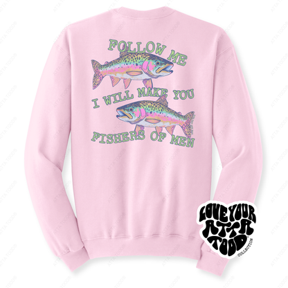 Matthew 4:19 Fishers of Men Christian Sweatshirt | ATTA TOOD®