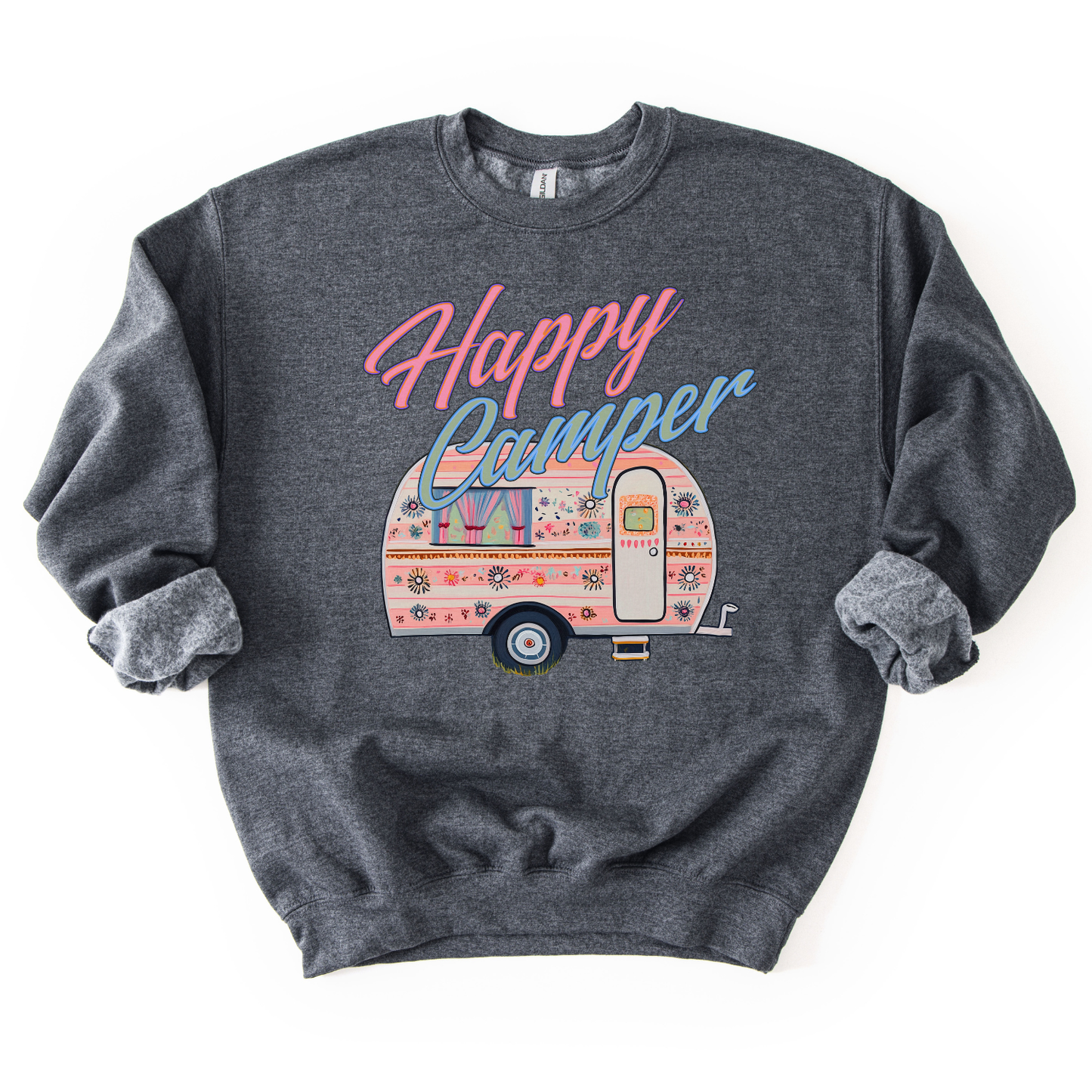 Happy Camper Graphic Sweatshirt | Outdoor | Spring 2026