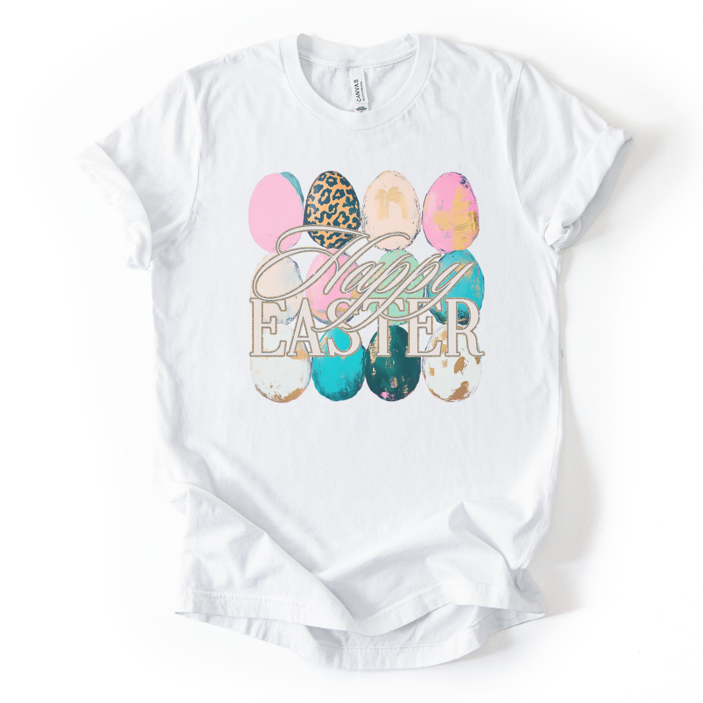 Easter Eggs Graphic Tee | Happy Easter | Womens Spring 2026