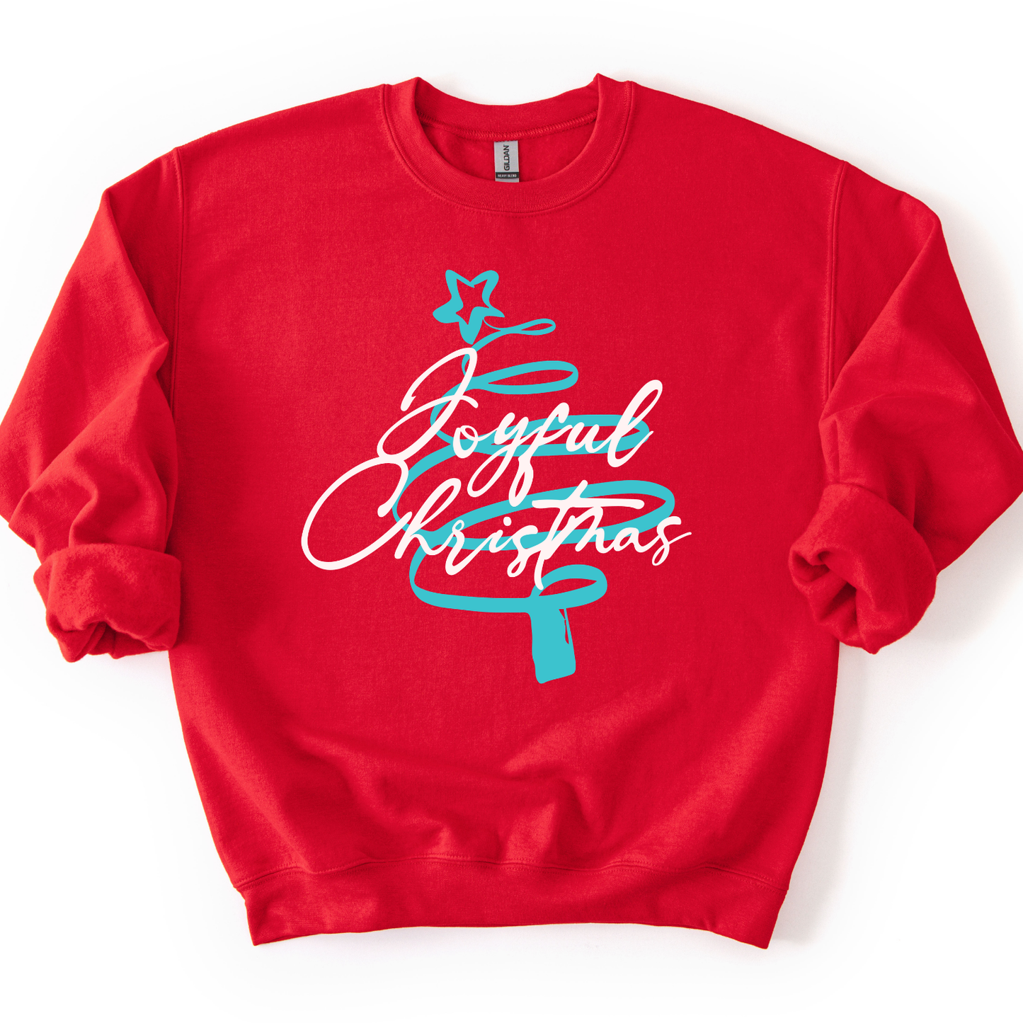 Joyful Christmas Graphic Sweatshirt | Winter Holiday Season