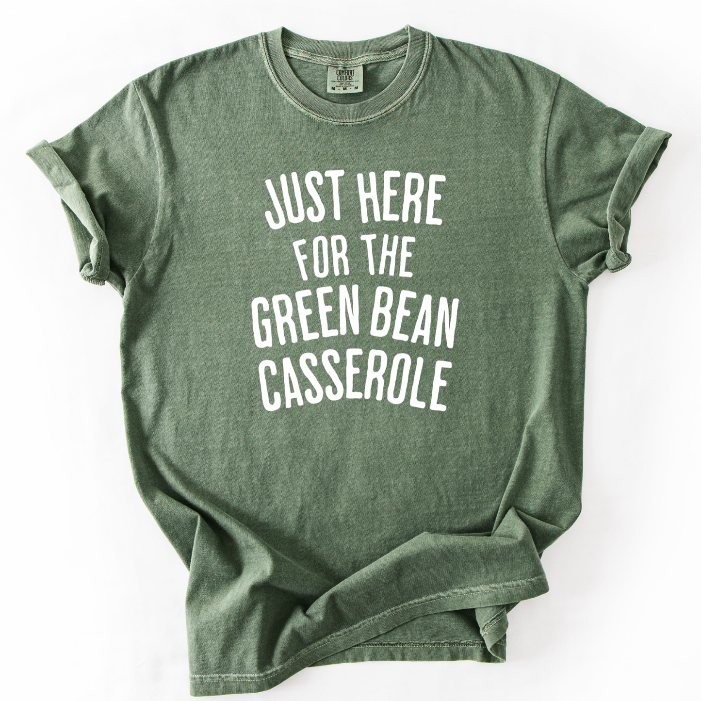 Funny Just Here For The Thanksgiving Dinner Graphic Tees