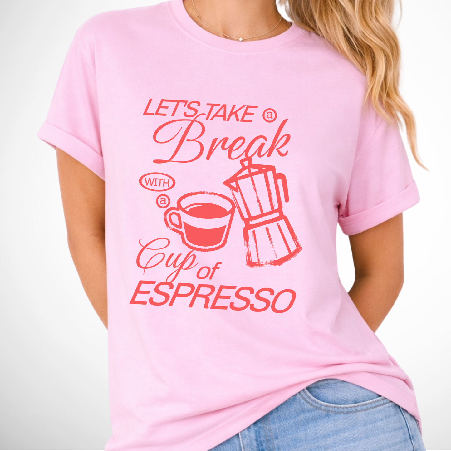 Cup of Espresso Comfort Colors Coffee Graphic Tee