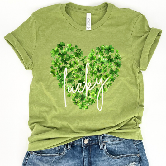Lucky green St. Patrick's Day t-shirt