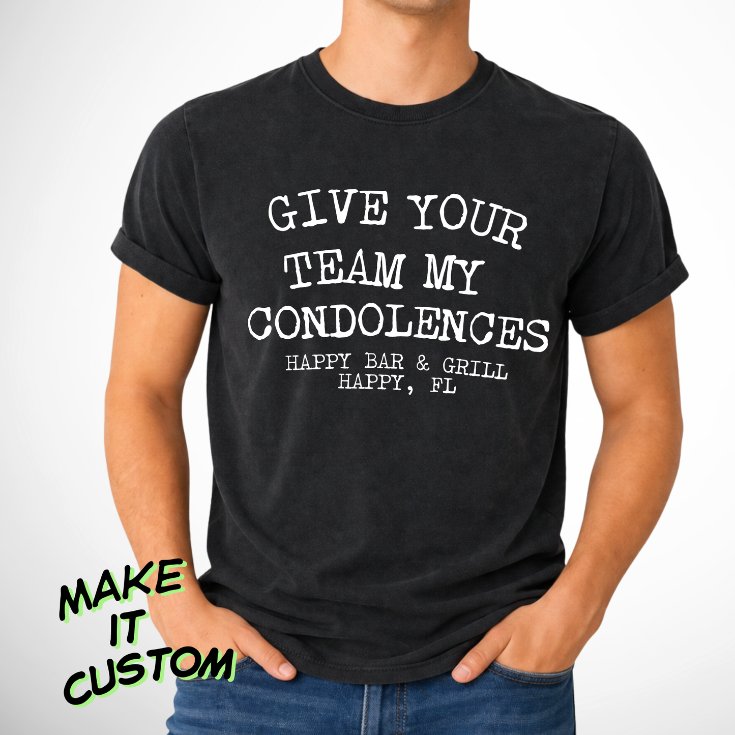 Funny Team Sports Tee | Football Humor | School Spirit
