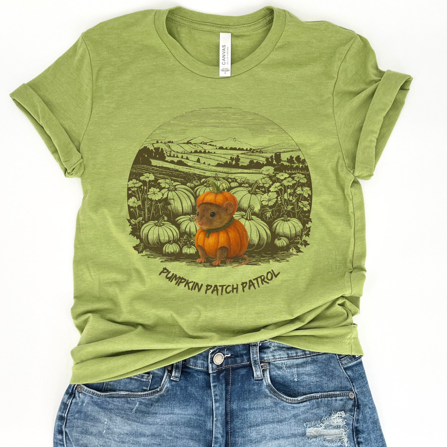 Pumpkin Patch Patrol Fall Graphic T-Shirt | ATTA TOOD®