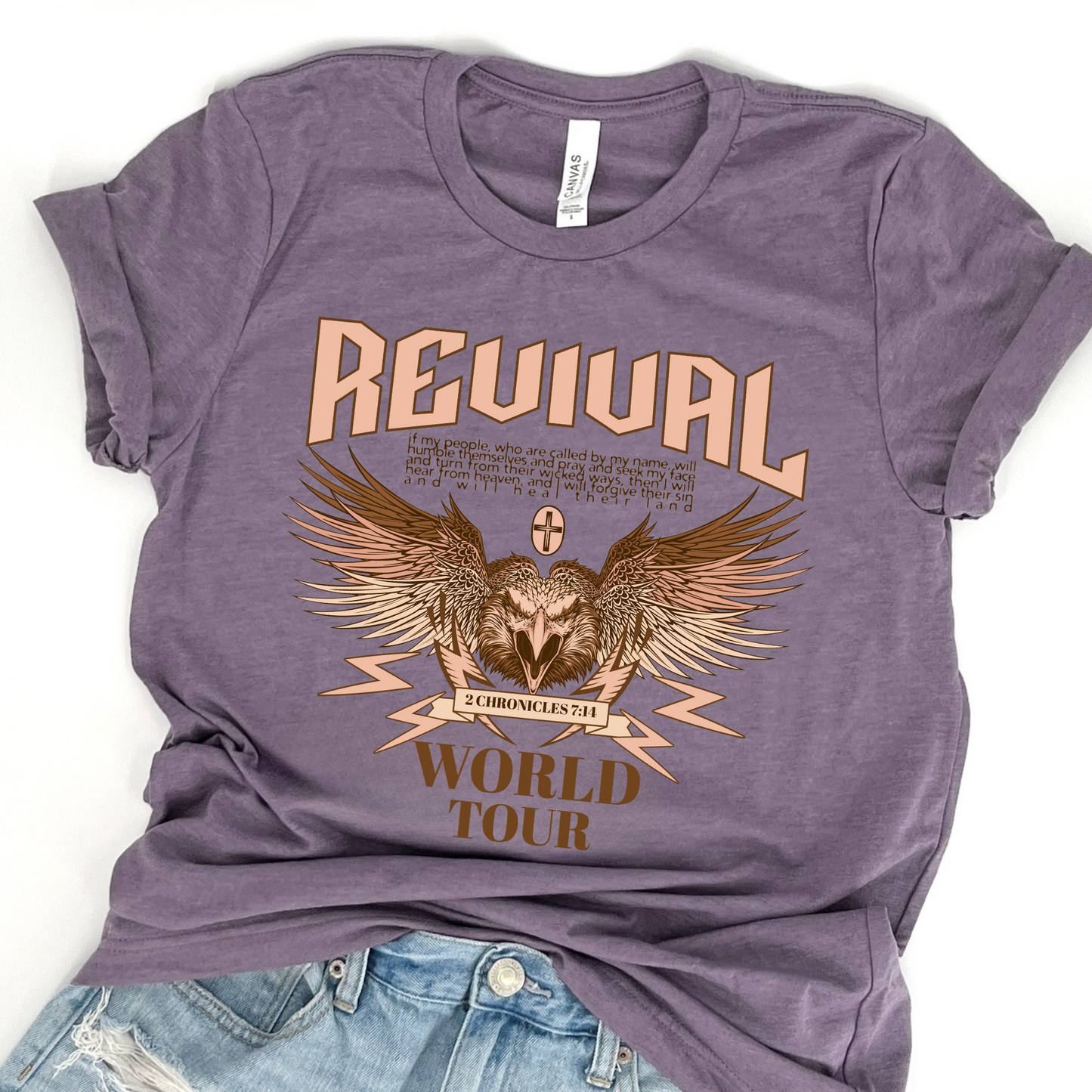 Revival World Tour unisex graphic t-shirt
