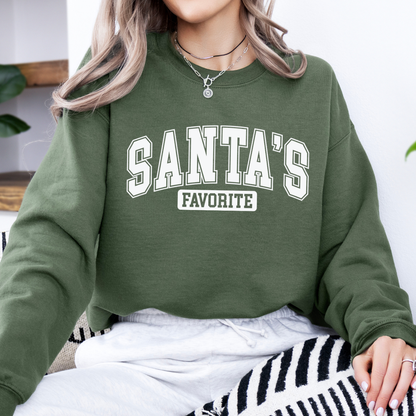Santa's favorite Christmas sweatshirt