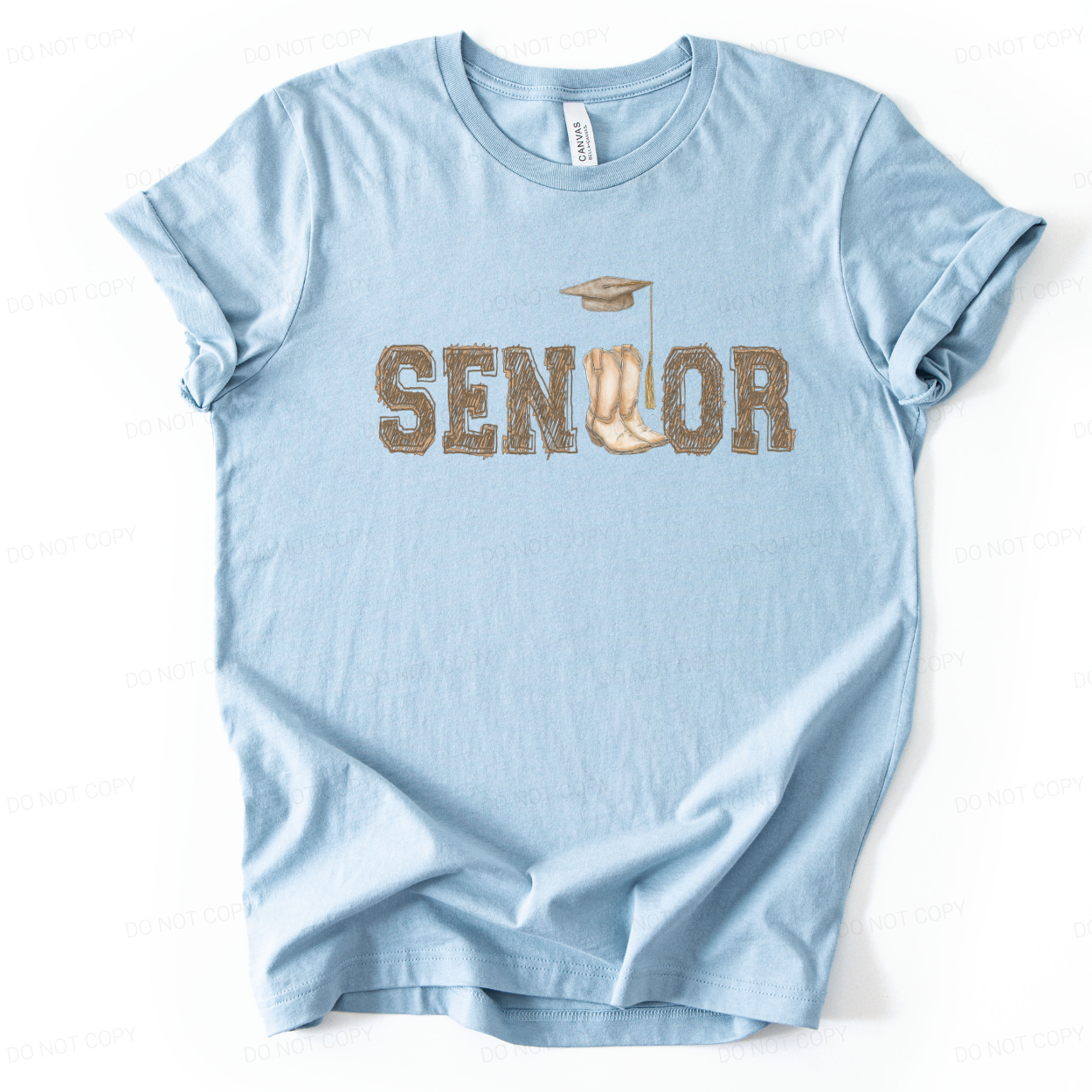 2026 Senior Western Graduation Graphic T-Shirt | ATTA TOOD®