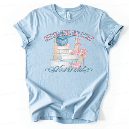 She Believed She Could 2026 Graduation Graphic Tee | ATTA TOOD®