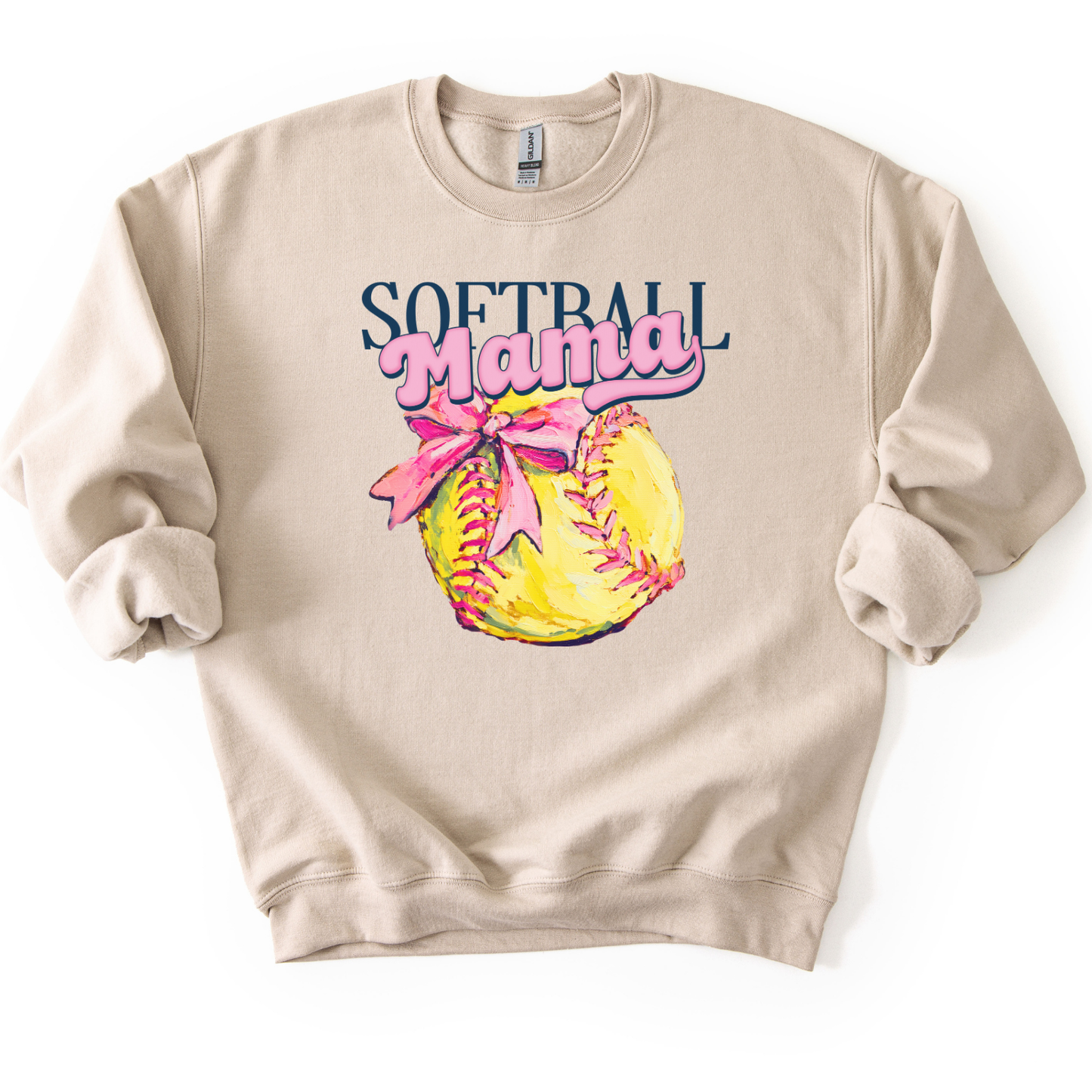 Softball Mama Graphic Sweatshirt | ATTA TOOD®