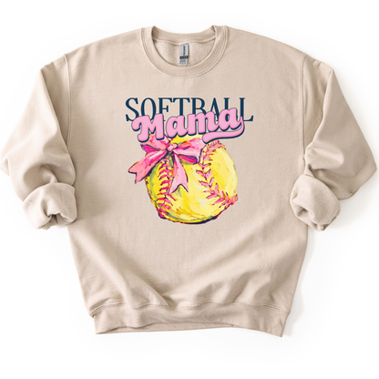 Softball Mama Graphic Sweatshirt | ATTA TOOD®