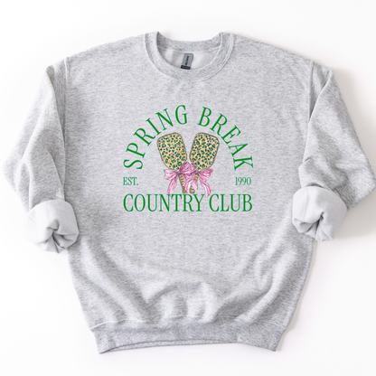 Spring Break Pickleball Graphic Sweatshirt | ATTA TOOD®