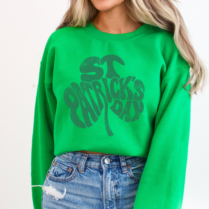 St. Patrick's Day graphic sweatshirt