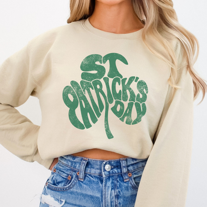 St. Patrick's Day graphic sweatshirt