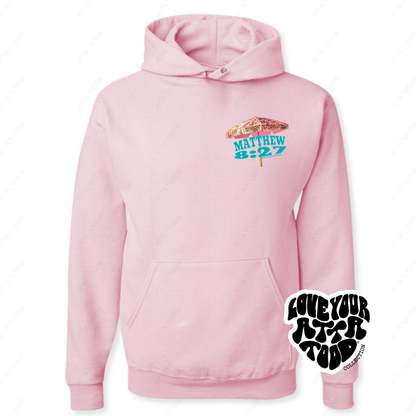 Beach Umbrella Christian Graphic Hoodie | Faith | Coastal