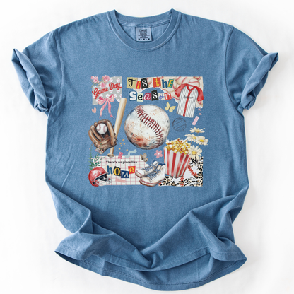 Tis the season baseball Comfort Colors® unisex graphic t-shirt