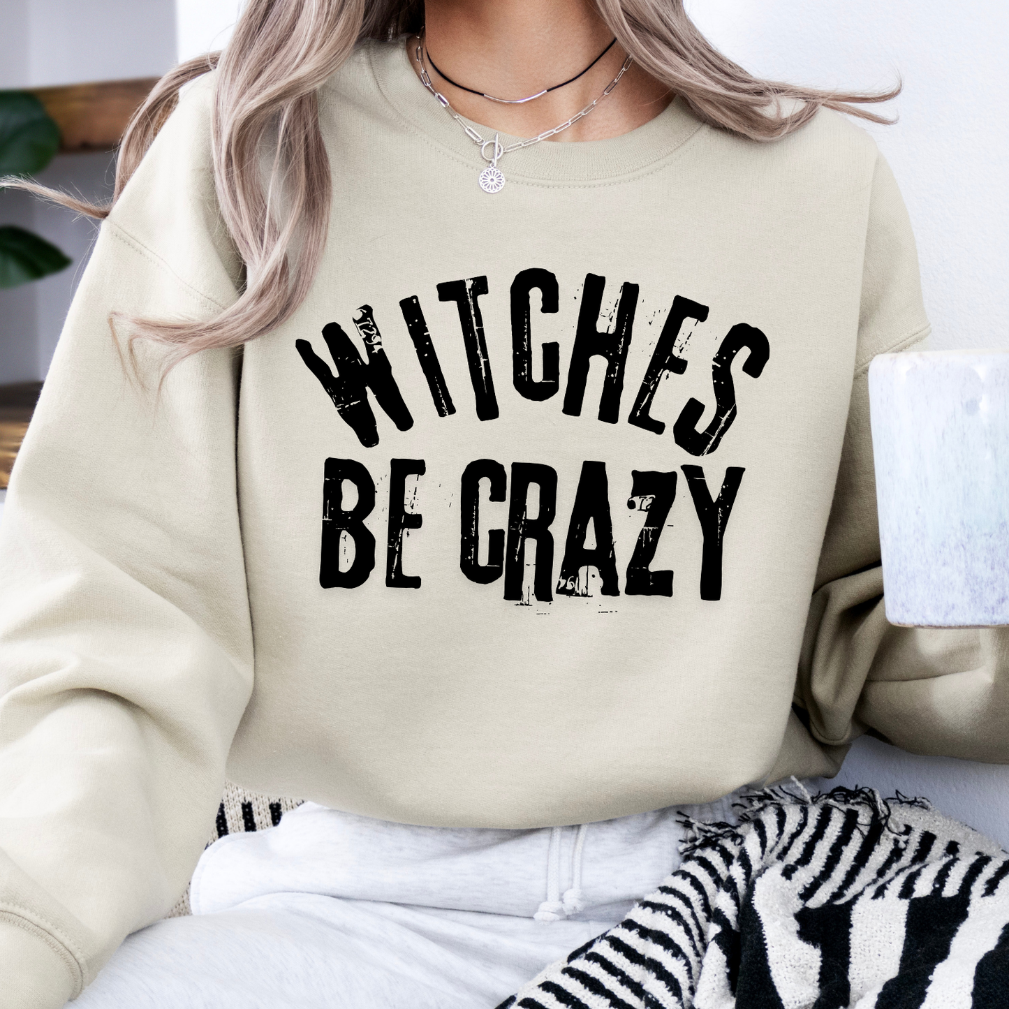 Witches be crazy Halloween sweatshirt